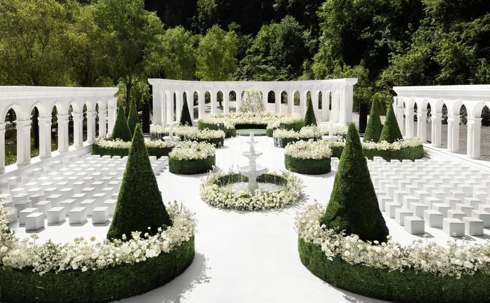 French Manor wedding design project cover