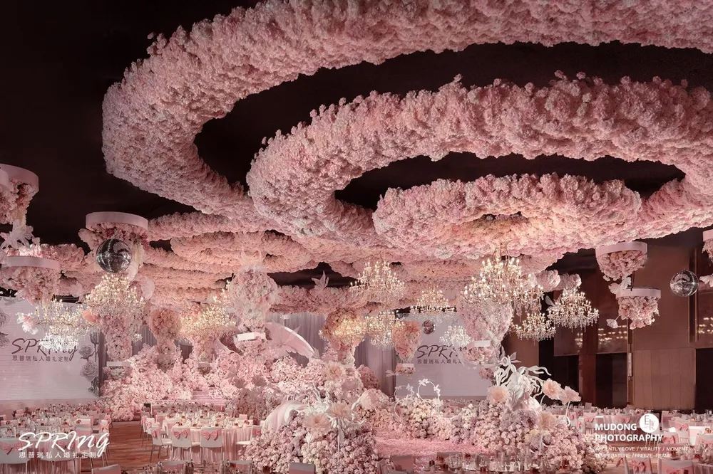 Pink Blossom wedding design project cover