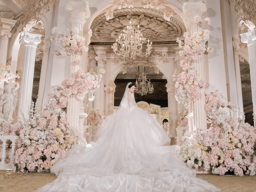 Pink Castle wedding design project cover