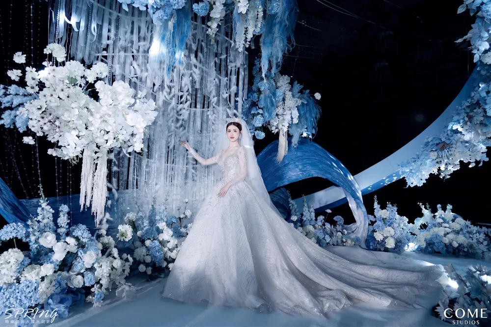 Starry Blue Reverie wedding design project cover